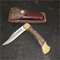 buck knife with case