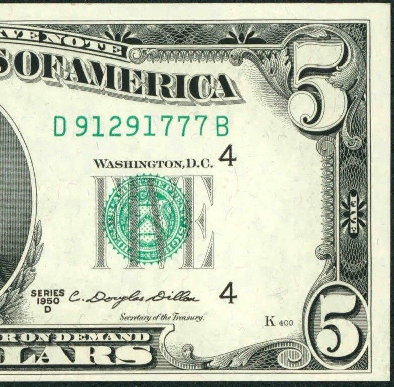 Currency Collector Paper Currency 4/25/24