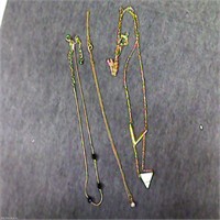 Gold Plated Necklace Lot