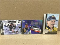 3- Nascar Trading Cards