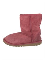 Ugg Pink Suede Mid-calf Boots Size 4