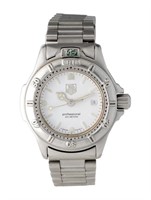 Tag Heuer 4000 Series White Dial Ss Watch 28mm