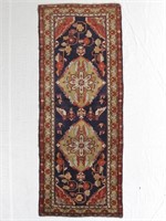 Hand Knotted Persian Ardebil Rug 4.4 x 11.2 ft.