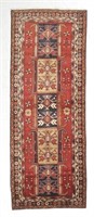 Hand Knotted Persian Ardebil Rug 4.4 x 11.7 ft.
