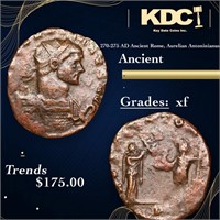 270-275 AD Ancient Rome, Aurelian Antoninianus Anc