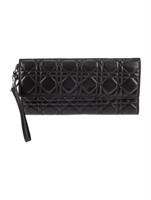 Christian Dior Patent Cannage Lady Dior Clutch