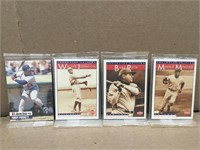 3 packs of 3 card sealed pack 1995 Baseball Cards