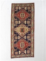Hand Knotted Persian Ardebil Rug 4.6 x 10.6 ft.