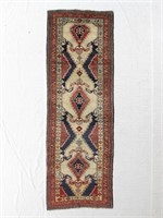 Hand Knotted Persian Ardebil Rug 3.7 x 10.9 ft.