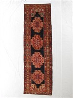 Hand Knotted Persian Ardebil Rug 4.4 x 14 ft.