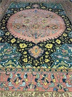 Hand Knotted Heriz Rug 12x15 ft