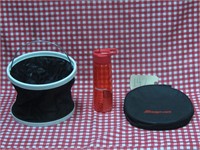 Snap On Tools Collapsible Bucket w/ Water Bottler