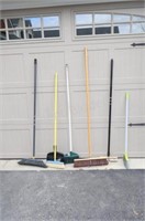Assorted Brooms - Various Styles and Shapes