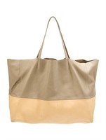 Celine Horizontal Cabas Leather Open Top Tote