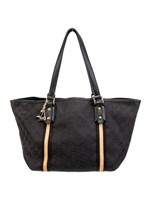 Gucci Gg Canvas Jolicoeur Large Open Top Tote