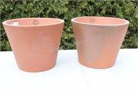 IKEA 12" NEW Red Clay Planters