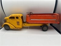 Vintage Turner toys metal dump truck