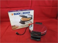 Black & decker waffle maker.