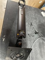 Single monitor wall mount arm