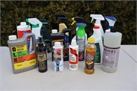 Assortment of Cleaners and Sealers