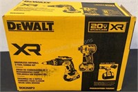 DeWalt 20V 2 Tool Drywall Combo Kit DCK268P2
