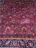Hand Knotted Persian Khorasan Rug 11x16 ft