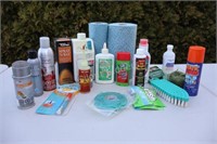 Cleaners, Shop Towels, Shoe Care Products ++