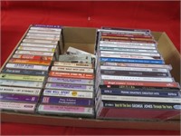 Music cassette lot.