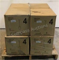 (8) Biltmore 4 Pack Boxes of Nickel Pendant Lights