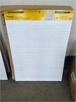 Post-it Super Sticky Easel Pad, 25" x 30", Lined