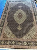 Hand Knotted Persian Tabriz Rug 7x10 ft.