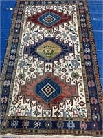 Hand Knotted Persian Soumak Rug 6x3.8 ft
