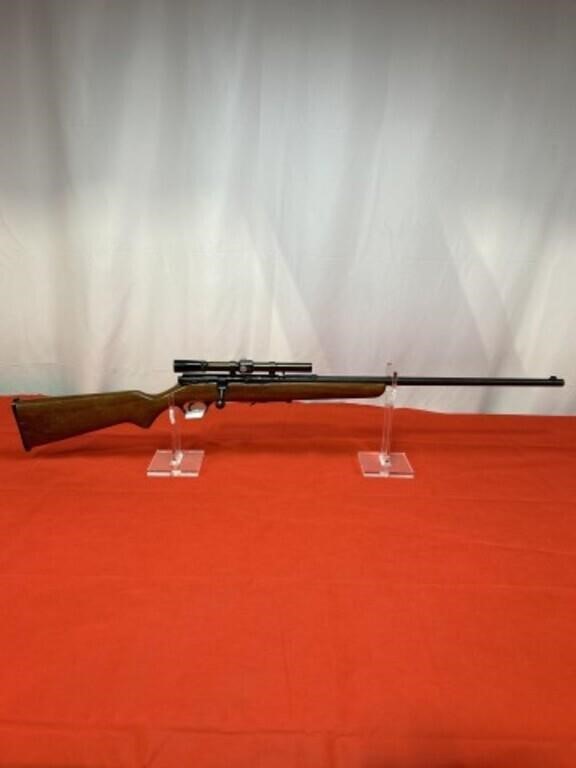 Stevens Model 840 .22 cal rifle with scope

All