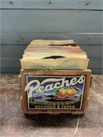 130 45'S IN PEACHES RECORD CRATE