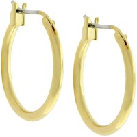 Stunning Goldtone 20mm Hoop Fashionable Earrings