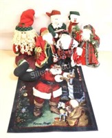 Christmas Cheer Free Standing Figurines & Mat