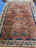 Hand Knotted Chinise Rug 6x9 ft
