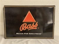 Bass Reach For Greatness Metal Sign