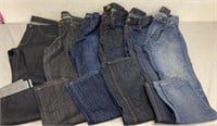 6 Various Brand Denim Jeans Men's Size 31x32