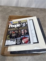 People Magazines, signed Robert Redford picture