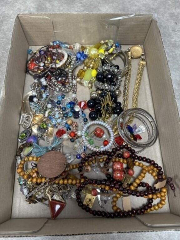 Assortment of bracelets and necklaces