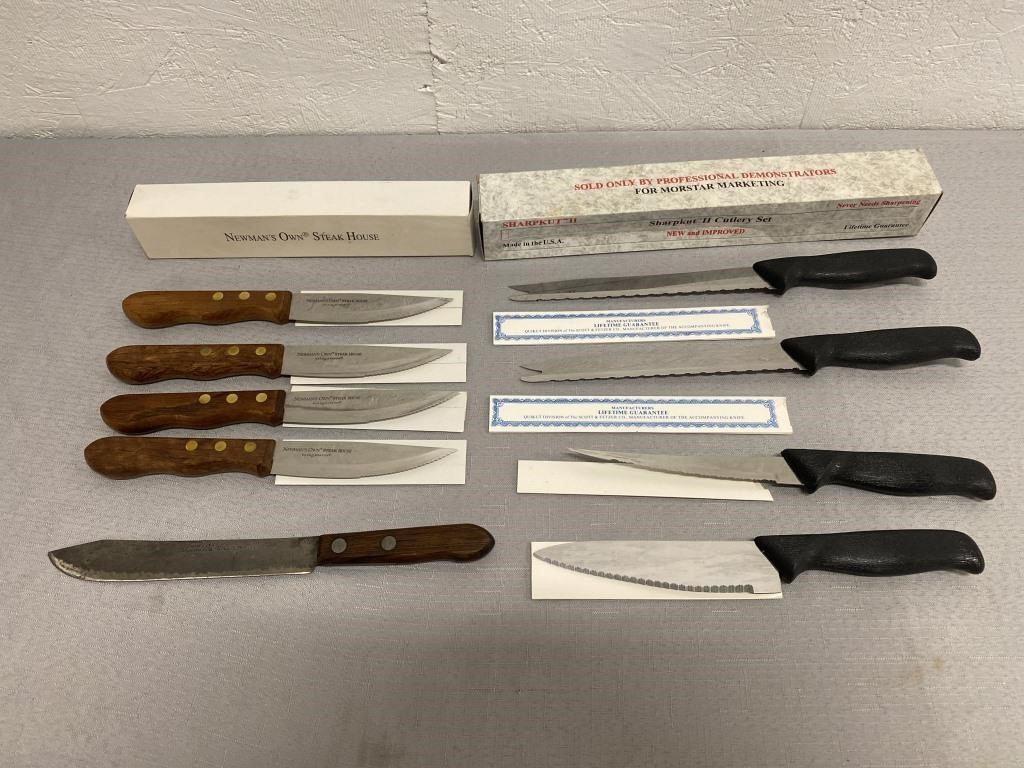 Collection of 9 Knives