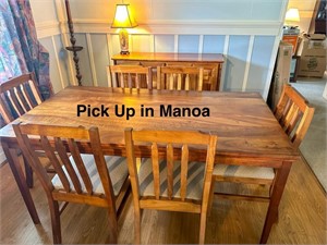 *Manoa Pickup* Solid Vintage Hawaiian Koa Wood