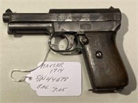 Mauser 1914  7.65 (S/N 44678)