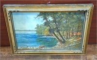 W. T. Wood Trail Lake Rosseau Muskoka Artwork.