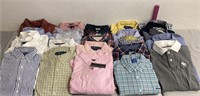Lot of 26 Men's Button Down Dress Shirts- XXL