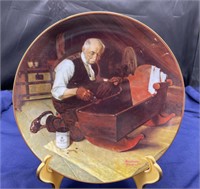 Norman Rockwell “Grandpa”s Gift” Decorative Plate