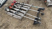 Qty Of 4 Gas Straight Shaft Weed Trimmers