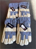 3m Thinsulate Leather Gloves (xl)