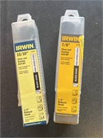 Irwin Drill Bits (7/8” & 15/16”)